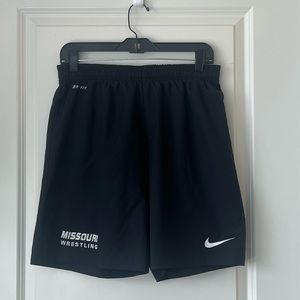 Missouri Wrestling Nike DriFit Shorts